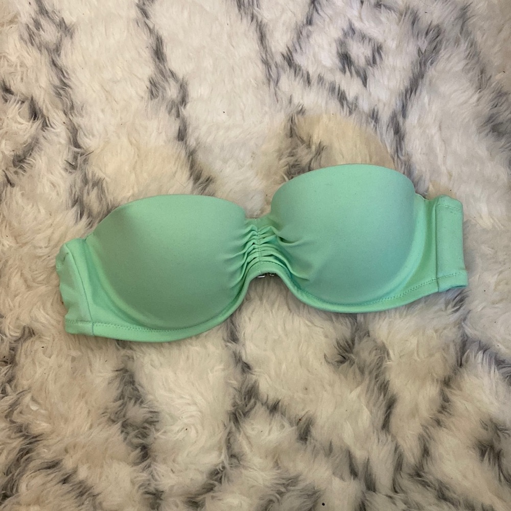 Mint green Victoria’s Secret bathing suit top